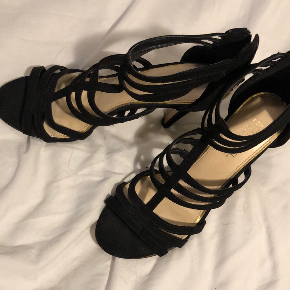 Black heels